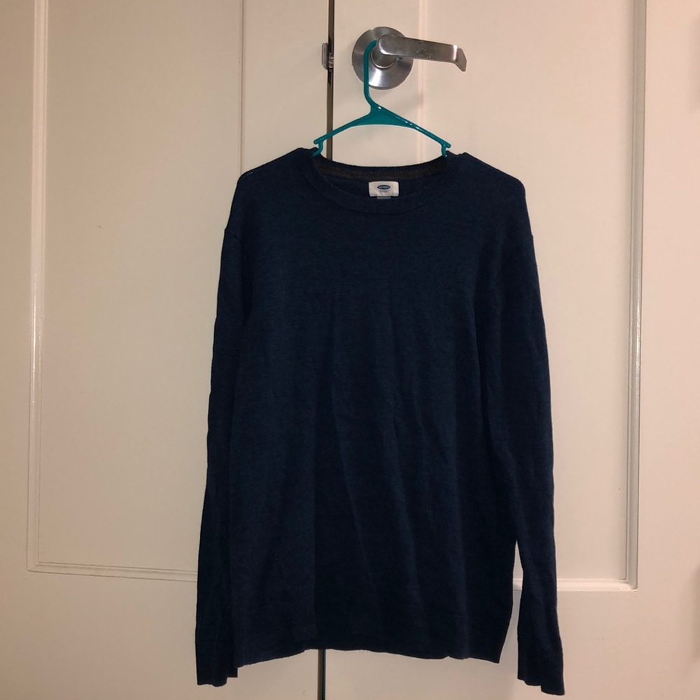 OLD NAVY, dark blue crew neck
